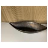 DECORATIVE BOWL OVAL SHAPE 3" H X 16" X 6.5"