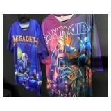 MEGADETH JUST IN PEACE & IRON MAIDAN 3 X SHIRTS