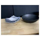 BOWLS ONE MANGO WOOD ONE METAL