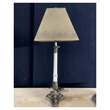 CANDLE STICK LAMP METAL BASE, 27" H