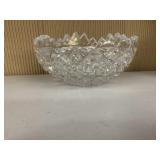 AMERICAN BRILLIANT CUT GLASS BOWL