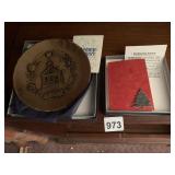 WENDELL AUGUST PLATE OLD SCHOOLHOUSE AND