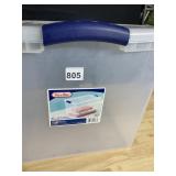 CLEAR STERLITE TOTE