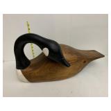 WOODEN DUCK MADE IN CANADA BY TONY CHAMBERLAIN