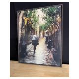 LADY UMBRELLA #2 ITALY #14/150, SIGNED SEE PHOTO