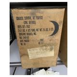 CIVIL DEFENSE CRACKERS 2-12 LB. 4 OZ CANS