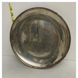 STERLING SERVING PLATE 14.34 OZT