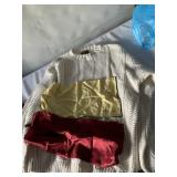 ALPS XXL CREAM COLOR SWEATER, SCARF, 2 POCKET