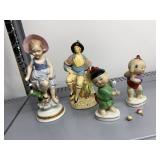 FIGURINES ENSCO & OTHERS, SOME WITH DAMAGE AS