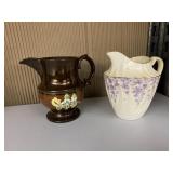 CREAMERS CHAPMAN ENGLAND, COPPER LUSTER