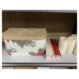 FARM FRESH TREE BOX, CANDLES