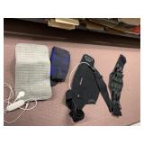 BACK BRACES, HEATING PAD