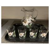 JUICE PITCHER WITH JUICE GLASSES