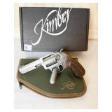 KIMBER K6S IN 357 MAG STAINLESS FRAME WOOD GRIPS