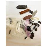 ASSORTED GUN PARTS EVERYTHING FROM LOCKS TO GRIPS