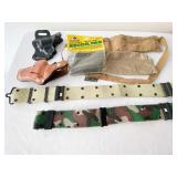 NICE LEATHER REVOLVER HOLSTER WITH OTHER CAMO