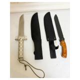 US GENERAL SURVIVAL KNIFE AND FROST KNIFE ALL
