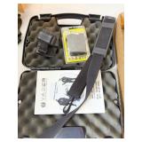 TASER INTERNATIONAL CASE WITH LEATHER POUCHES