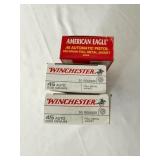 150 ROUNDS OF SEALED 45 ACP AMMO 230 GR