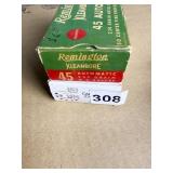 45 ACP AMMO 2 FULL BOXES 100 ROUNDS TOTAL 1 IS