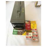 CLOSE TO 1000 ROUNDS OF ASSORTED 22 LR AMMO IN A