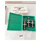 FULL BOX OF 50 44 MAG AMMO AND SET OF RELOADING