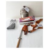 NEW UNCLE MIKE CLOTH HOLSTER AN INDIAN WAR