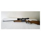 LEVER ACTION SAVAGE IN 300 SAVAGE WITH BUSHNELL