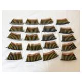 200 ROUNDS OF 7.62 AMMO ON STRIPPER CLIPS