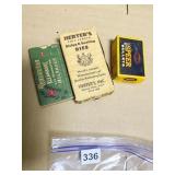 ASSORTED SPEER 338 BULLETS AND BULLET CRIMPER