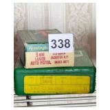 FULL BOX OF VINTAGE 9MM AMMO WITH 9MM RELOADING