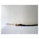 VERY NICE COND. ASIAN SWORD WHITE HANDLE 440