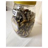 VARIOUS PISTOL AND RIFLE BRASS 1X FIRED FOR