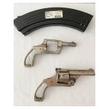 1 NEW 40 ROUND STEEL AK MAG WITH 2 BREAK ACTION