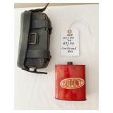 VINTAGE 45-70 CARTRIDGE CAN WITH OLD POWDER CAN