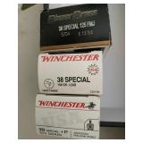 170 ROUNDS OF 38 SPL AMMO SOME SELF DEFENSE AMMO