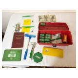 CASE LUBE AND CALIPERS WITH OTHER SUPPLIES FOR