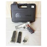 TAURUS 1911 IN STAINLESS CHAMBERED IN 38 SUPER IS