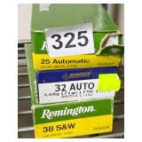 25-32-38 REMINGTON AMMO IN ORIGINAL BOXES 42