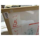 DRY ERASE BOARD 24 H X 36 W, SOCCER PLAYER POSTER