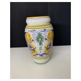 ITALY VASE/UMBRELLA HOLDER 20" H, CHIP ON BASE AS