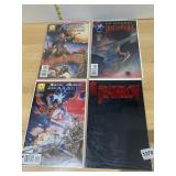 4 MINT CONDITION COMIC BOOKS SEE PHOTOS
