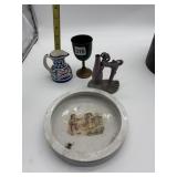 BOWL WITH CHILDREN AND BATHTUB, SMALL CREAMER,