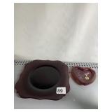 WESTMORELAND I LOVE YOU HEART SHAPED AMBERINA