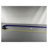 BLOWN GLASS CANE MULTI-COLOR SWIRL