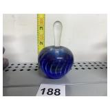 BRIAN MAYTUM HAND BLOWN ART GLASS 1996 NUMBERED