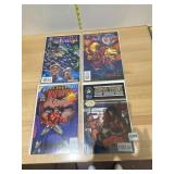 4 MINT CONDITION COMIC BOOKS SEE PHOTOS
