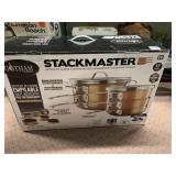 NEW IN BOX STACK MASTER GOTHAM STEEL 6 PC. W/ 5