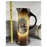 WARWICK HAND PAINTED PITCHER