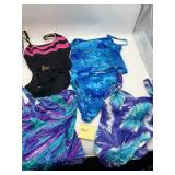 MISC SWIMSUITS, MOST SIZE 10, JANTZEN, LE COVE,